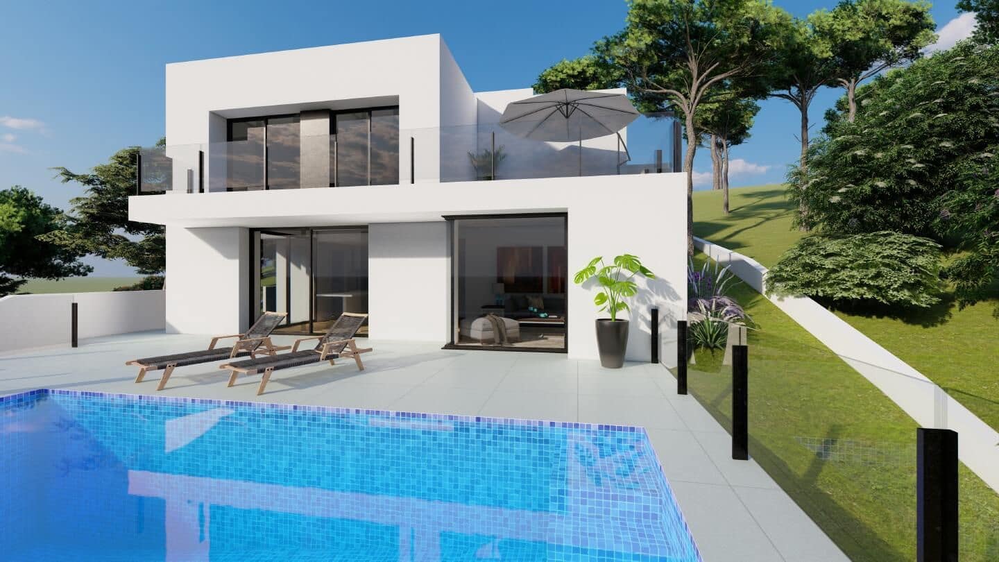 2 sovrum Villa till salu i Cumbre del Sol med pool - 739 000 € (Ref: 10041348)