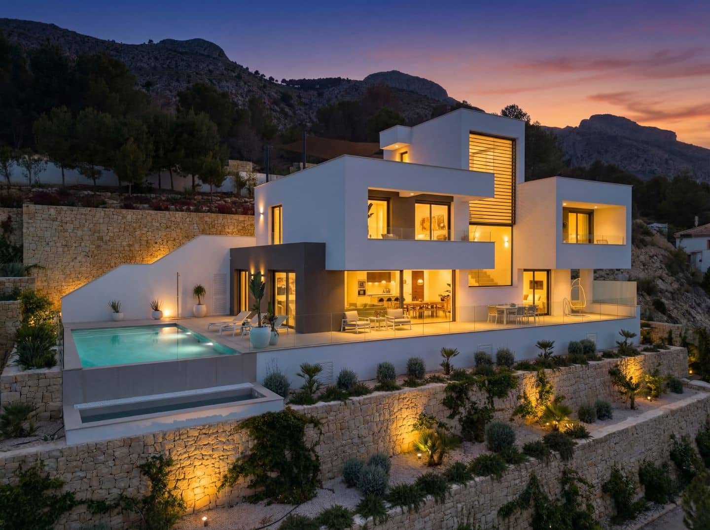 4 soveværelse Villa til salg i Altea med swimmingpool - € 2.135.000 (Ref: 10041350)