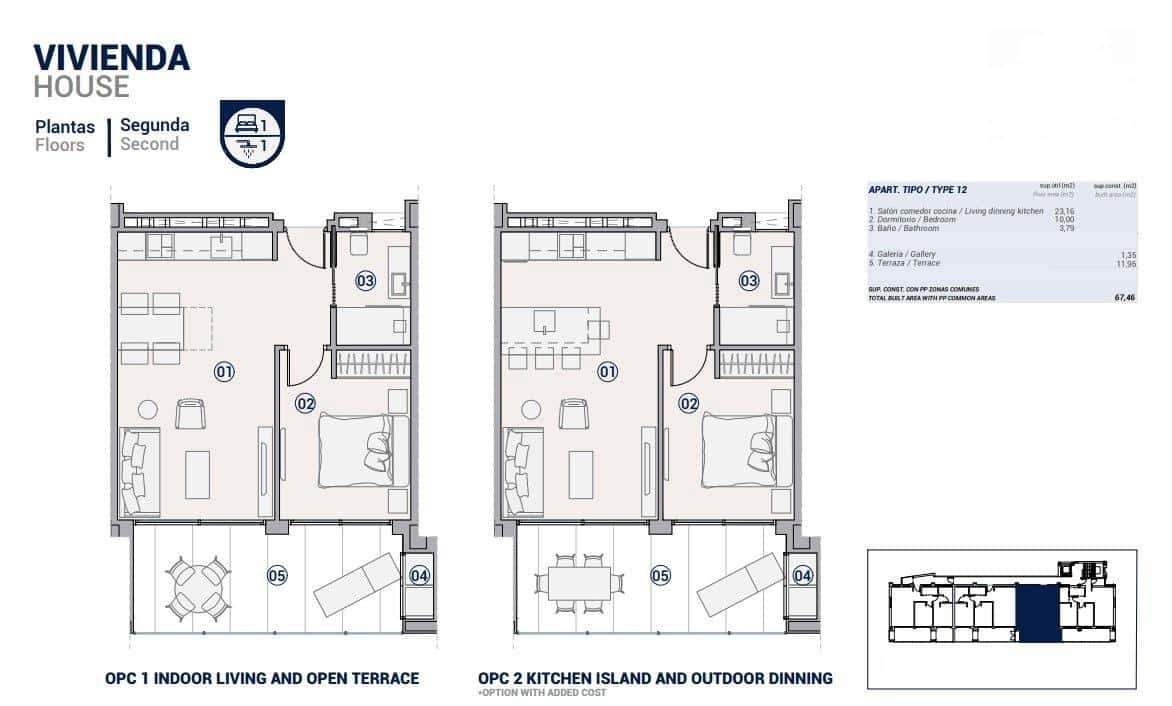 1 bedroom Apartment for sale in La Villajoyosa / Vila Joiosa with pool garage - € 529,000 (Ref: 10041355)