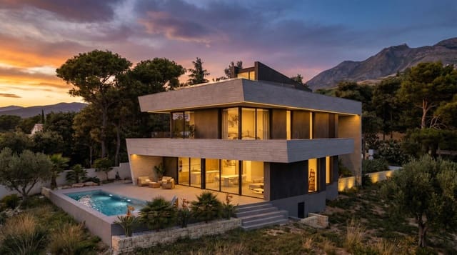 4 chambre Villa/Maison à vendre à Galera de las Palmeras, Altea avec piscine garage - 2 295 000 € (Ref: 10041365)