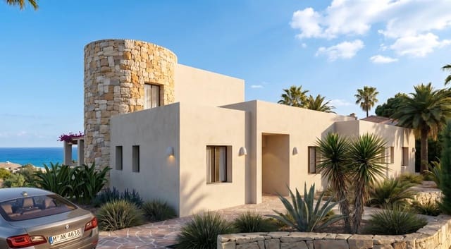 4 soverom Villa til salgs i Moraira, Teulada-Moraira med svømmebasseng garasje - € 2 795 000 (Ref: 10041366)