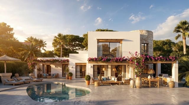 4 soverom Villa til salgs i Moraira, Teulada-Moraira med svømmebasseng garasje - € 2 795 000 (Ref: 10041366)