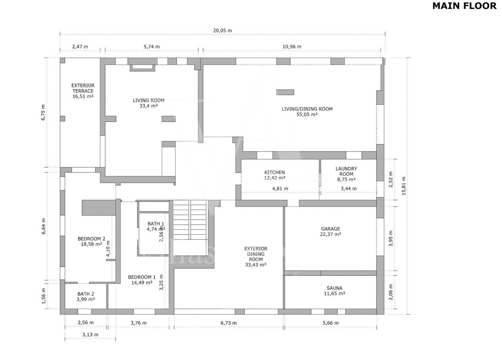 7 soveværelse Finca/Landehus til salg i Benissa med swimmingpool garage - € 995.000 (Ref: 10041371)