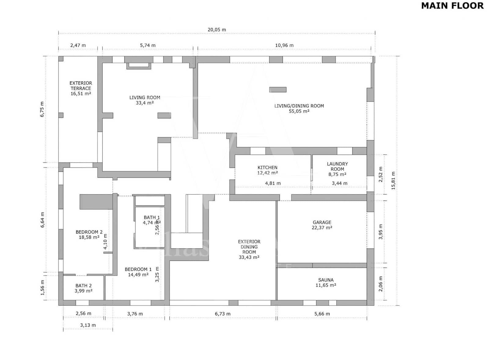 7 soveværelse Finca/Landehus til salg i Benissa med swimmingpool garage - € 995.000 (Ref: 10041371)