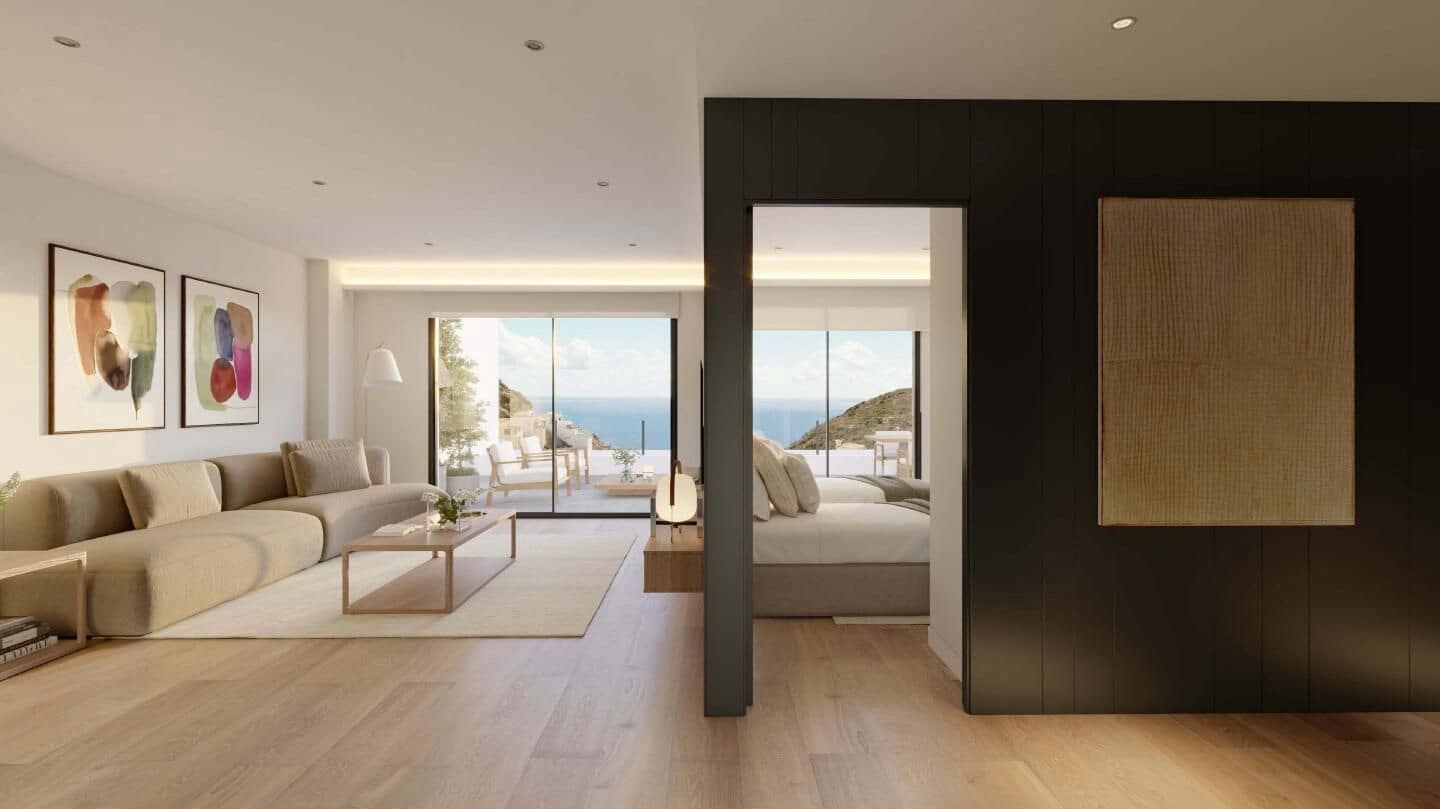 2 chambre Penthouse à vendre à Cumbre del Sol avec piscine garage - 473 000 € (Ref: 10041372)