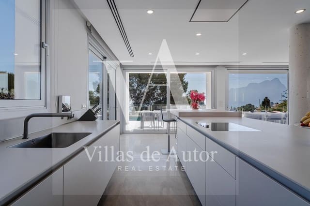 7 sypialnia Willa na sprzedaż w Calpe / Calp z basenem garażem - 2 490 000 € (Ref: 10041375)
