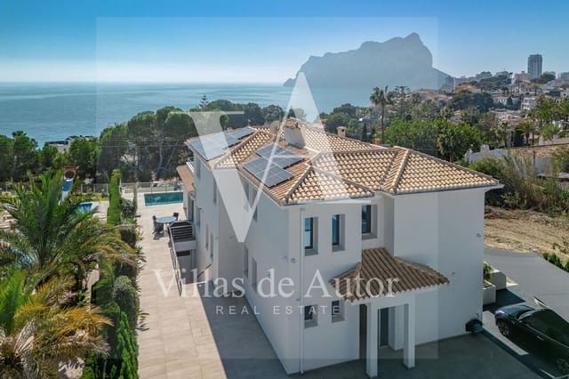 7 sypialnia Willa na sprzedaż w Calpe / Calp z basenem garażem - 2 490 000 € (Ref: 10041375)