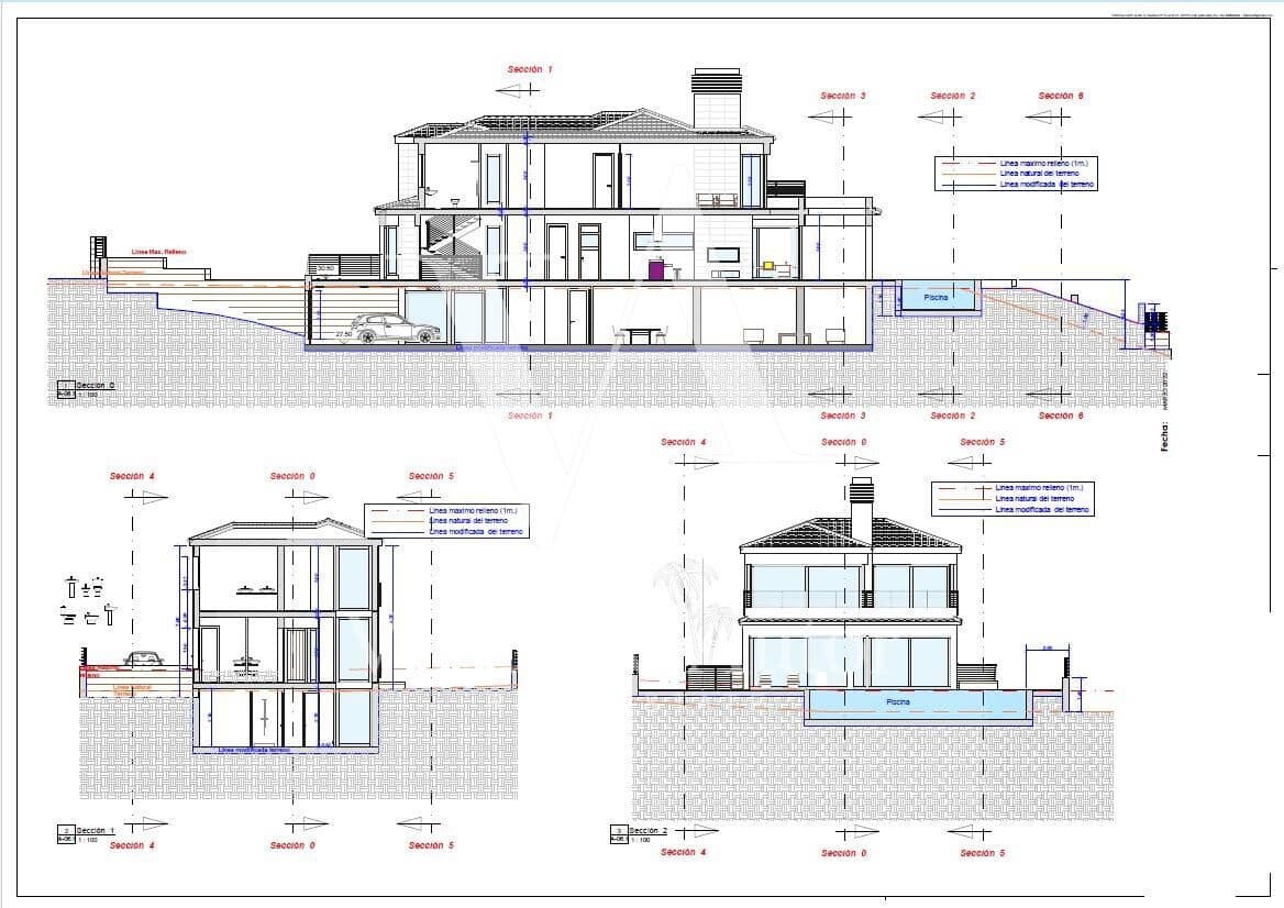 7 bedroom Villa for sale in Calpe / Calp with pool garage - € 2,490,000 (Ref: 10041375)