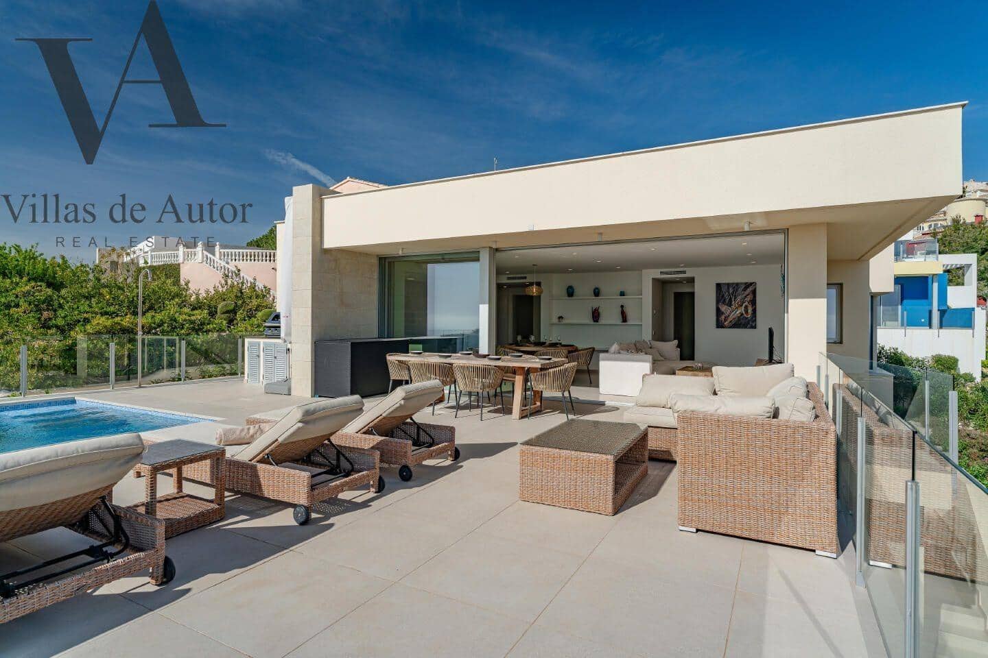Chalet de 4 habitaciones en Benitachell / Benitatxell en venta con piscina - 1.429.000 € (Ref: 10041377)