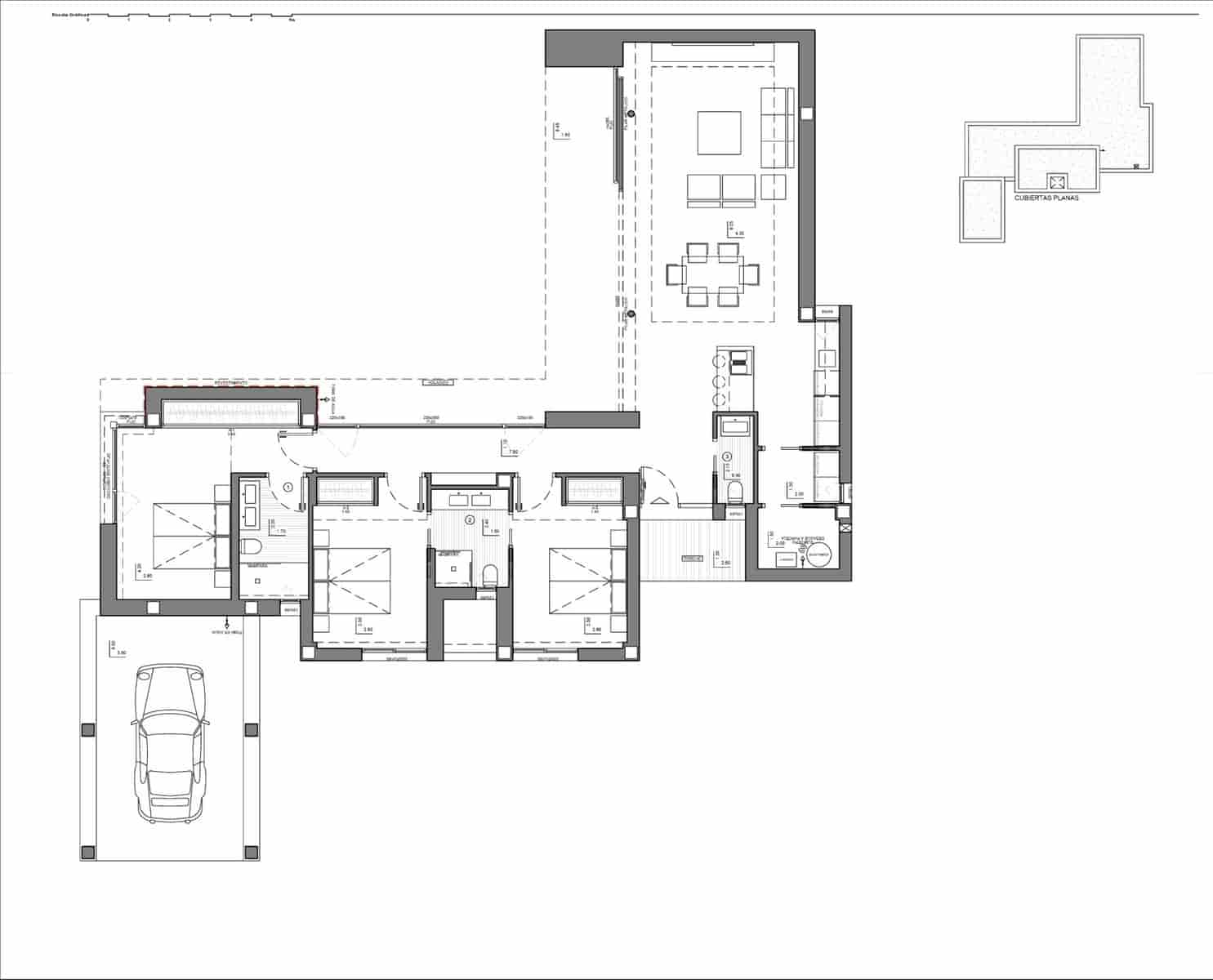 3 sovrum Villa till salu i Cumbre del Sol med pool - 1 378 000 € (Ref: 10041378)