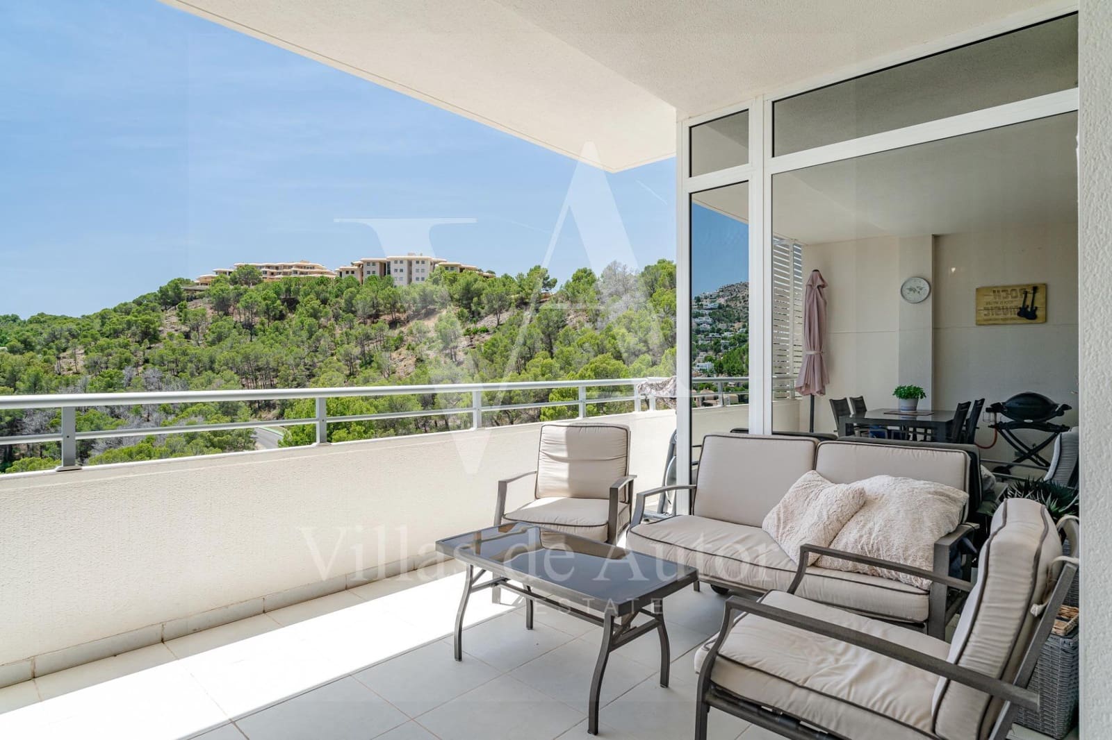 2 makuuhuone Huoneisto myytävänä paikassa Altea mukana uima-altaan - 375 000 € (Ref: 10041381)