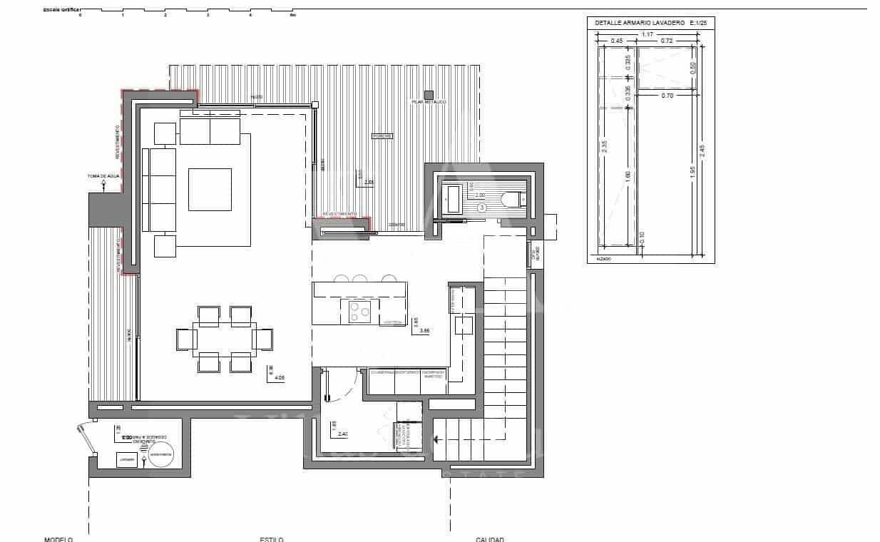 Chalet de 4 habitaciones en Benitachell / Benitatxell en venta con piscina - 1.499.000 € (Ref: 10041382)