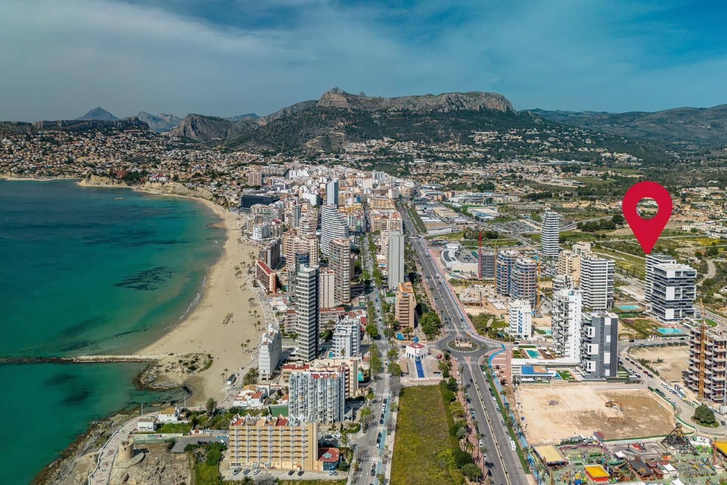 2 makuuhuone Kattohuoneisto myytävänä paikassa Calpe / Calp mukana uima-altaan 
autotalli - 539 000 € (Ref: 10041383)