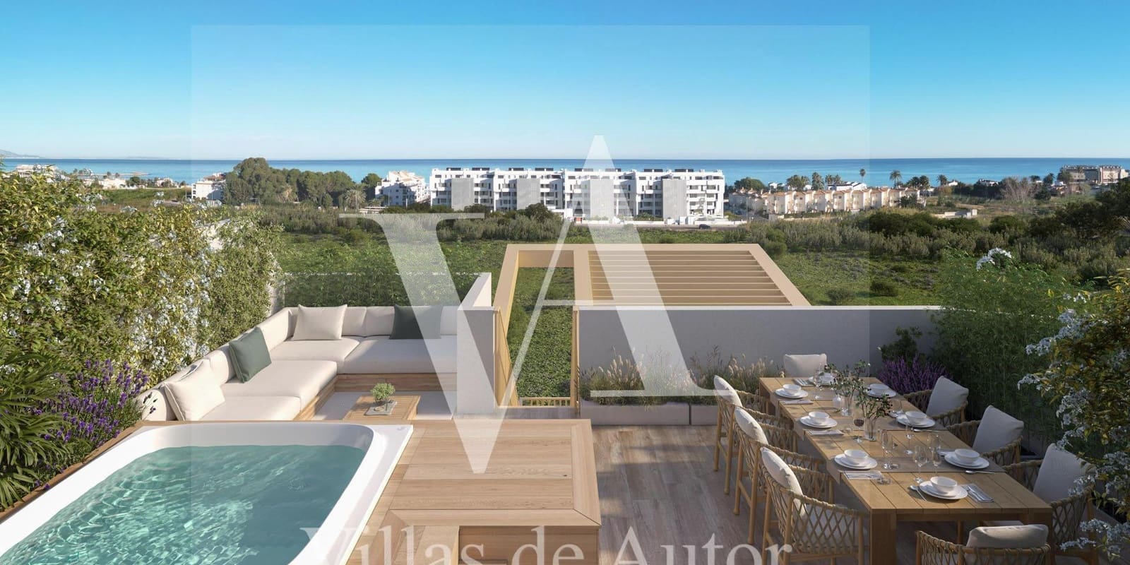 2 bedroom Penthouse for sale in El Vergel / Verger with pool garage - € 443,000 (Ref: 10174115)
