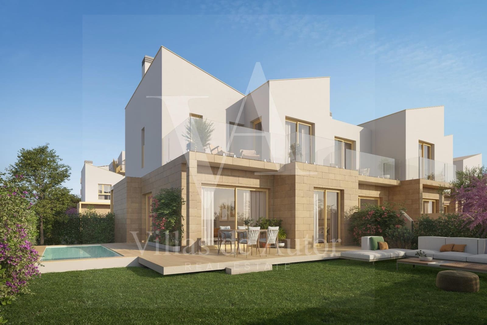 2 bedroom Terraced Villa for sale in El Vergel / Verger with pool garage - € 373,000 (Ref: 10174117)