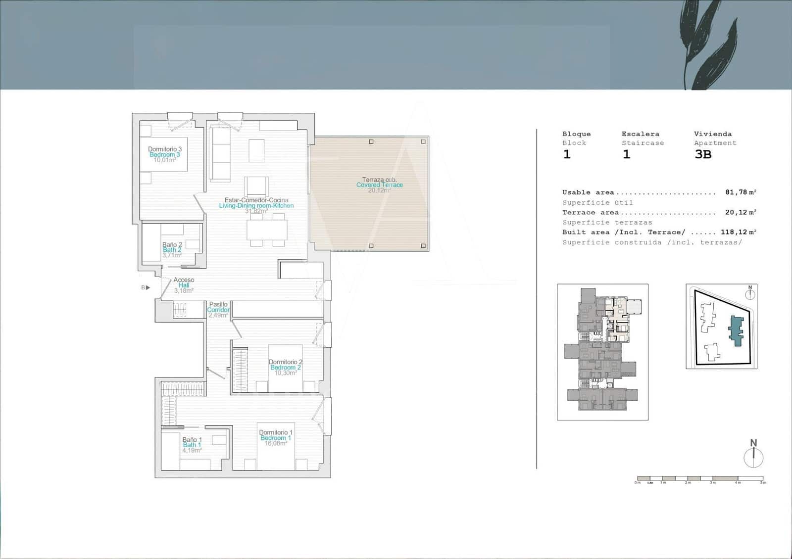 3 bedroom Apartment for sale in El Vergel / Verger with pool garage - € 470,000 (Ref: 10174120)