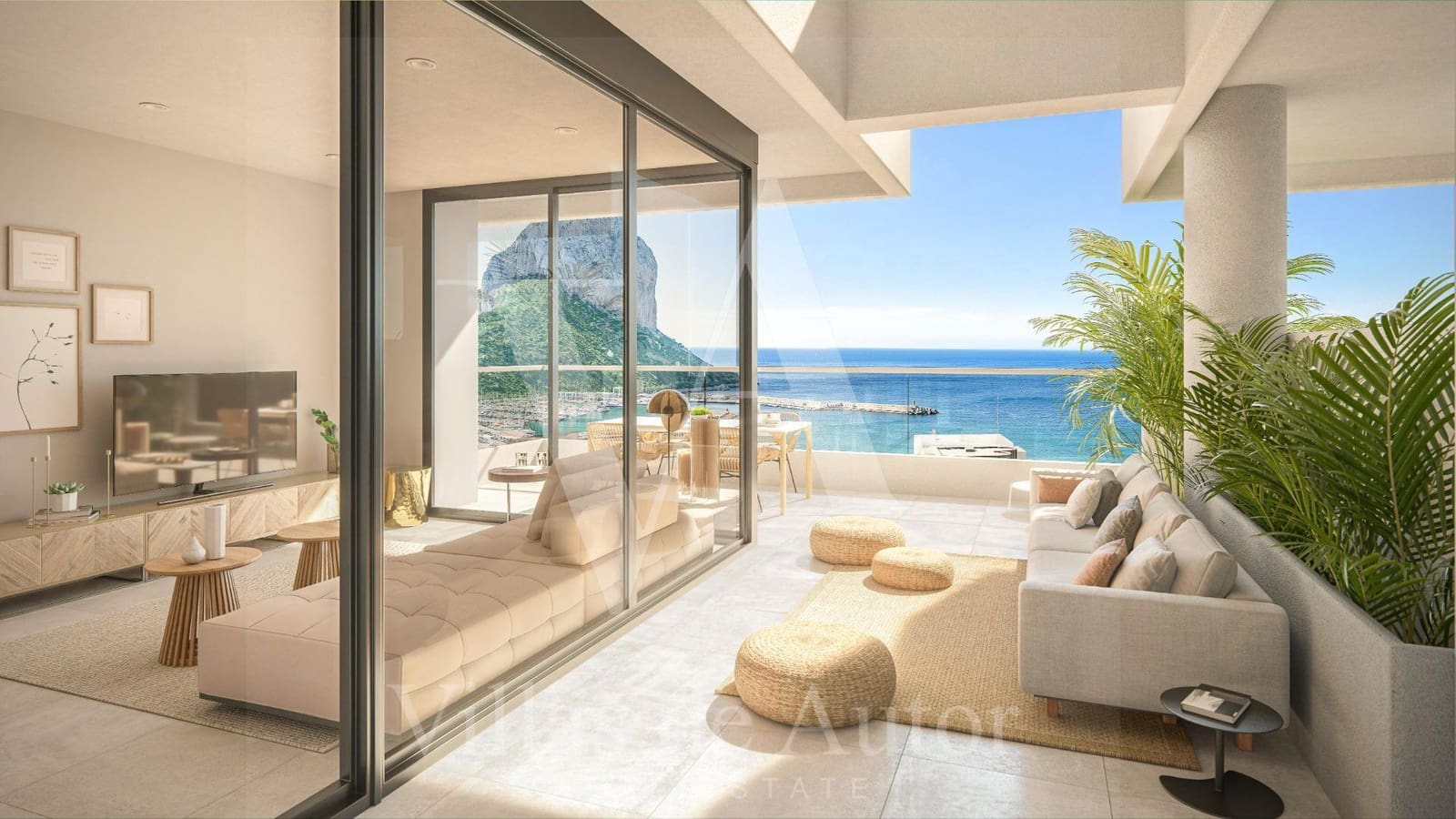 3 Zimmer Penthouse zu verkaufen in Calpe / Calp mit Pool Garage - 1.650.000 € (Ref: 10174121)