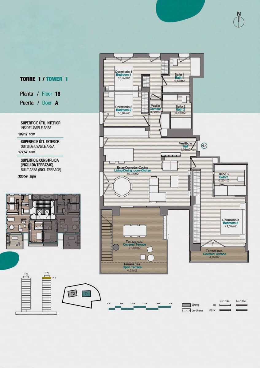 3 Zimmer Penthouse zu verkaufen in Calpe / Calp mit Pool Garage - 1.650.000 € (Ref: 10174121)