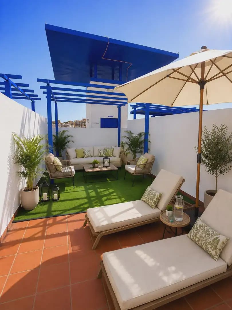 1 soverom Penthouse til salgs i Benalmadena med svømmebasseng garasje - € 279 000 (Ref: 10019252)