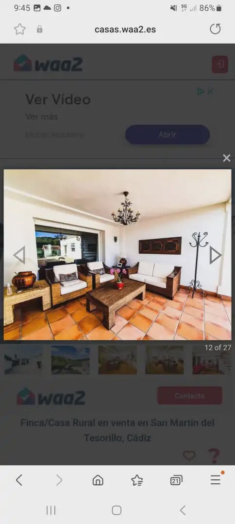 Finca/Casa di Campagna in vendita in Algeciras - 650.000 € (Rif: 10016636)