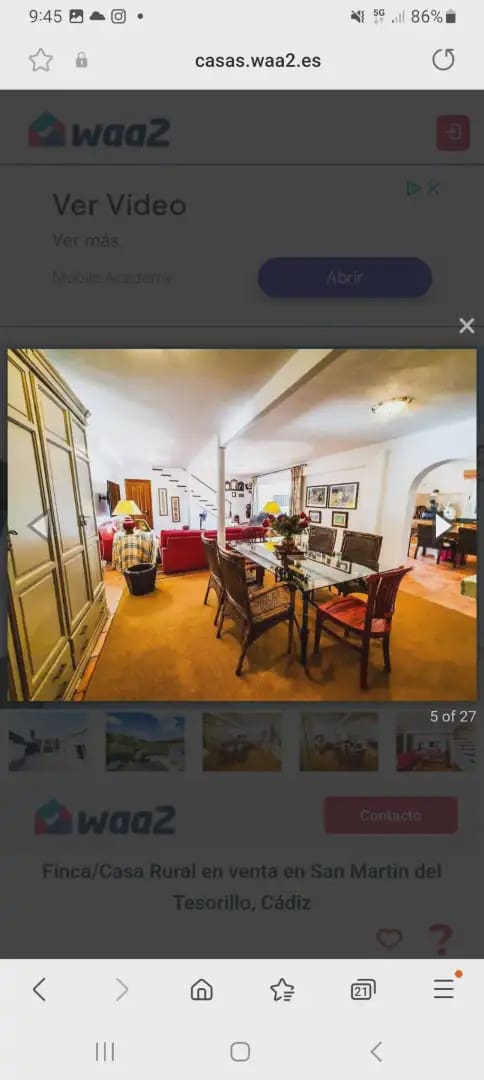 Finca/Casa di Campagna in vendita in Algeciras - 650.000 € (Rif: 10016636)