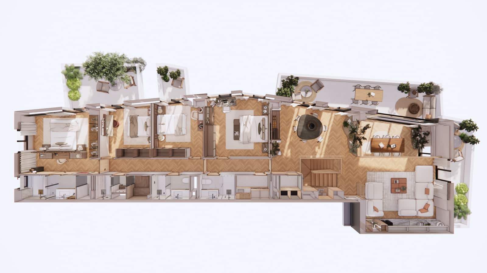 4 soveværelse Lejlighed til salg i Malaga by med swimmingpool garage - € 6.350.000 (Ref: 10022992)