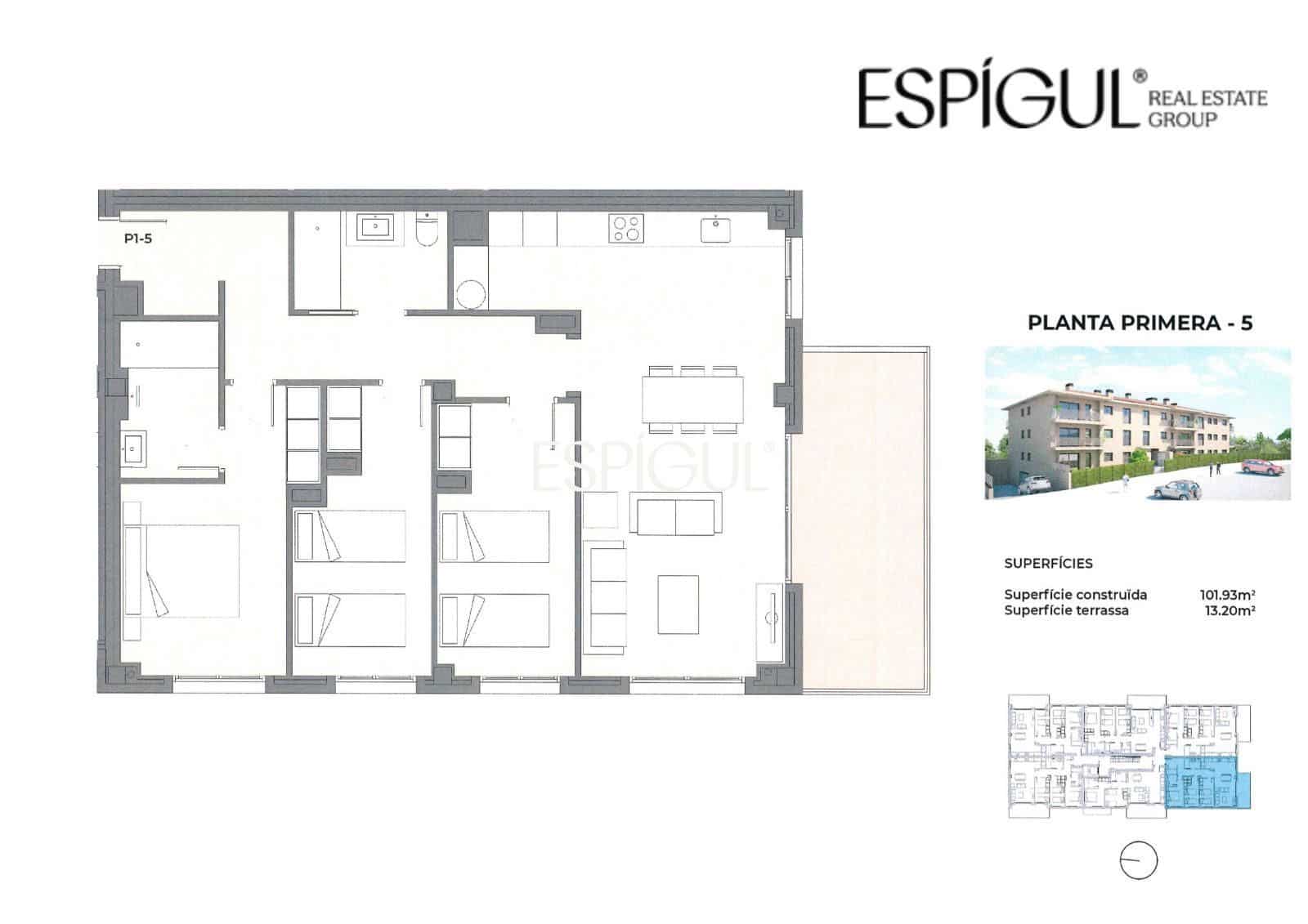 3 bedroom Flat for sale in Pals with pool garage - € 380,000 (Ref: 10016102)