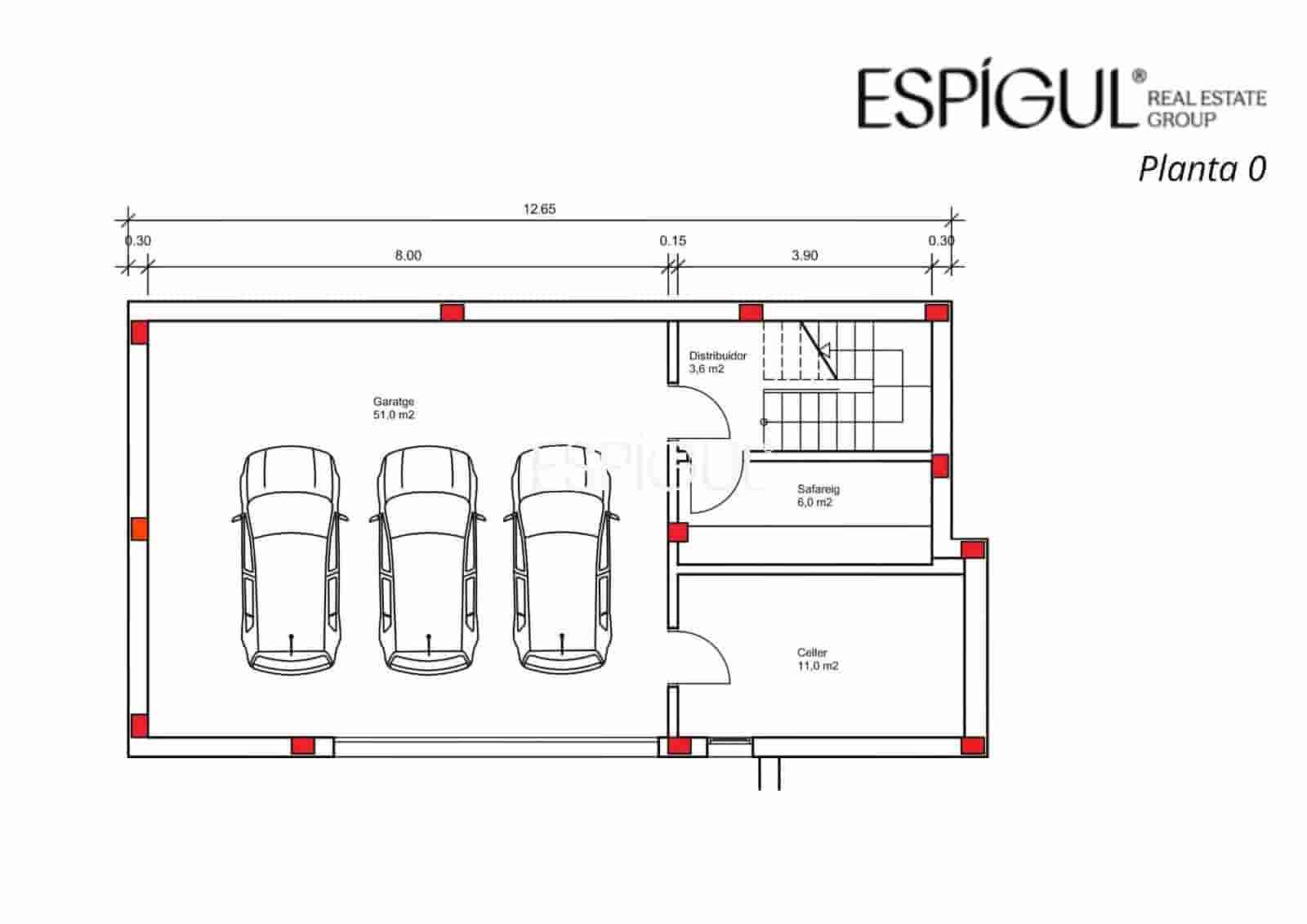 4 sypialnia Willa na sprzedaż w Sant Antoni de Calonge z basenem garażem - 875 000 € (Ref: 10041503)