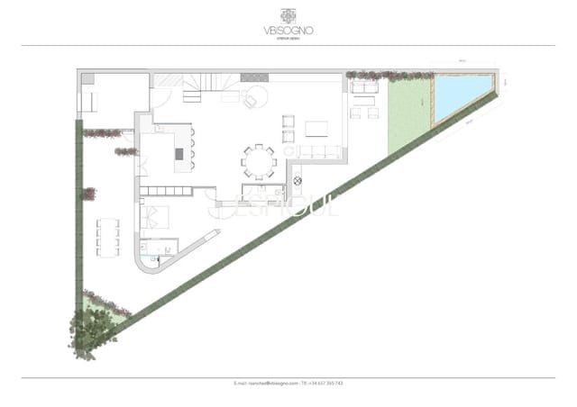6 sypialnia Dom na sprzedaż w Sant Cugat del Vallès z basenem garażem - 1 575 000 € (Ref: 10016133)