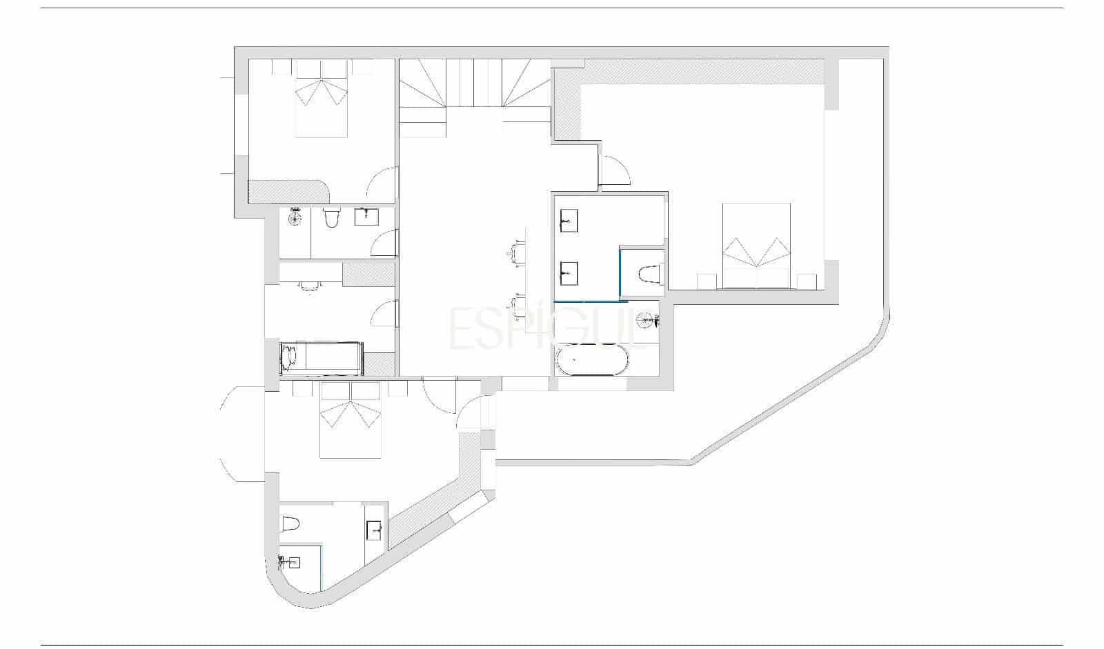 6 sypialnia Dom na sprzedaż w Sant Cugat del Valles z basenem garażem - 1 575 000 € (Ref: 10016133)