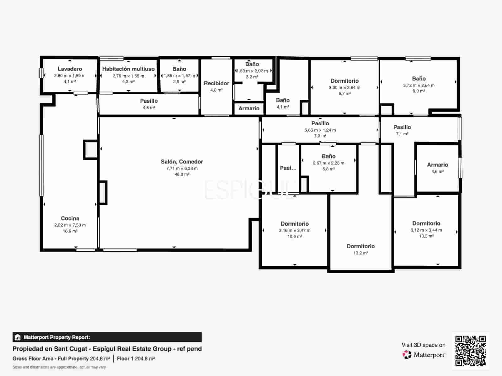 5 Zimmer Wohnung zu verkaufen in Sant Cugat del Valles mit Pool Garage - 1.450.000 € (Ref: 10016138)