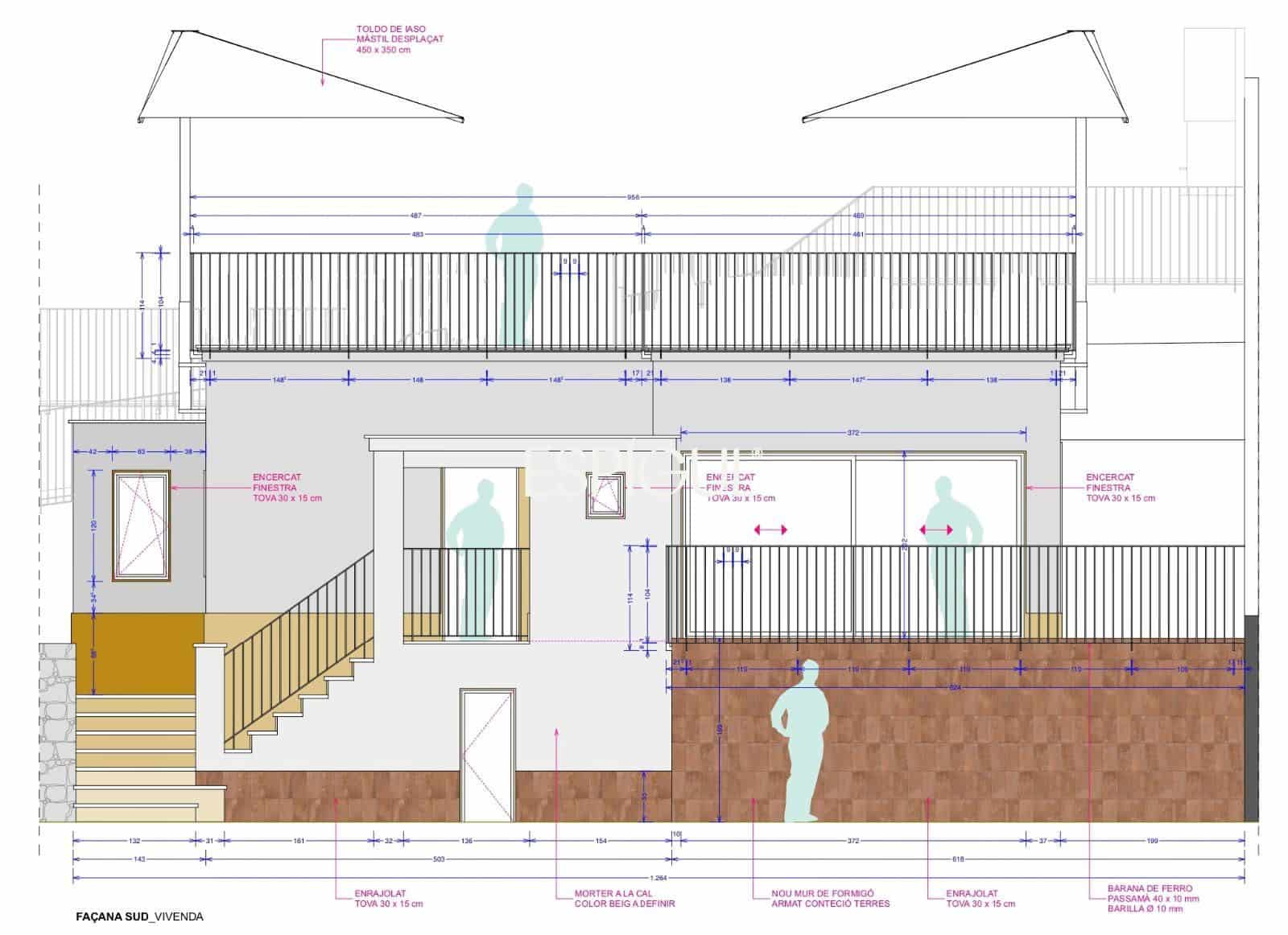 3 quarto Moradia para venda em Barcelona cidade com piscina garagem - 495 000 € (Ref: 10103519)