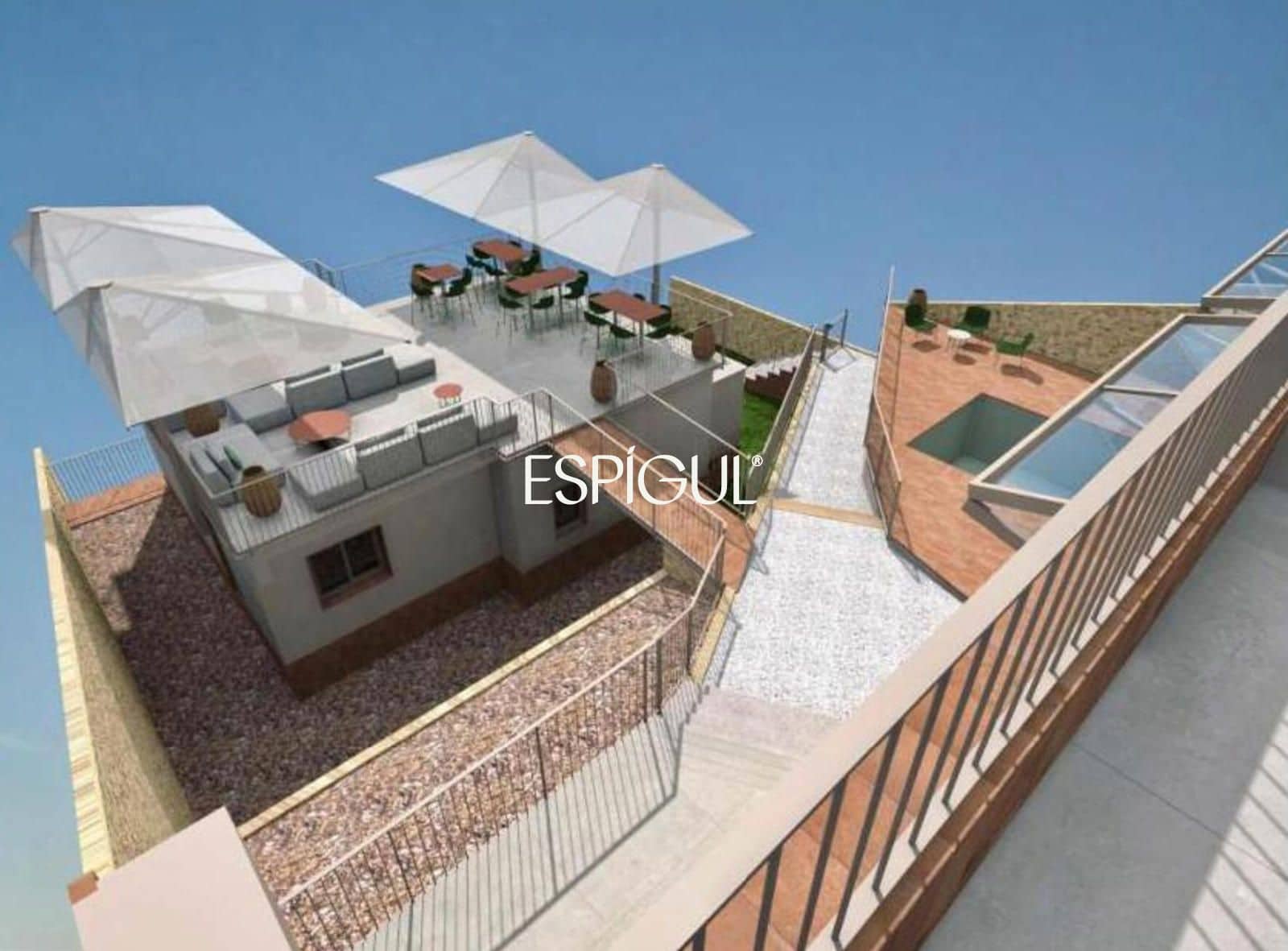 3 quarto Moradia para venda em Barcelona cidade com piscina garagem - 495 000 € (Ref: 10103519)