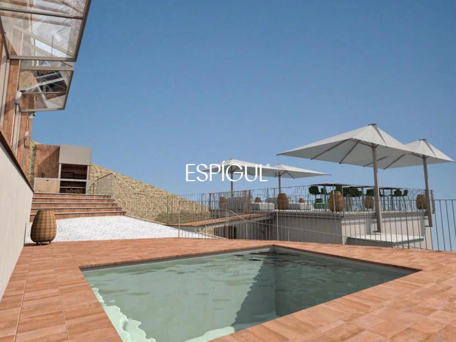 3 quarto Moradia para venda em Barcelona cidade com piscina garagem - 495 000 € (Ref: 10103519)