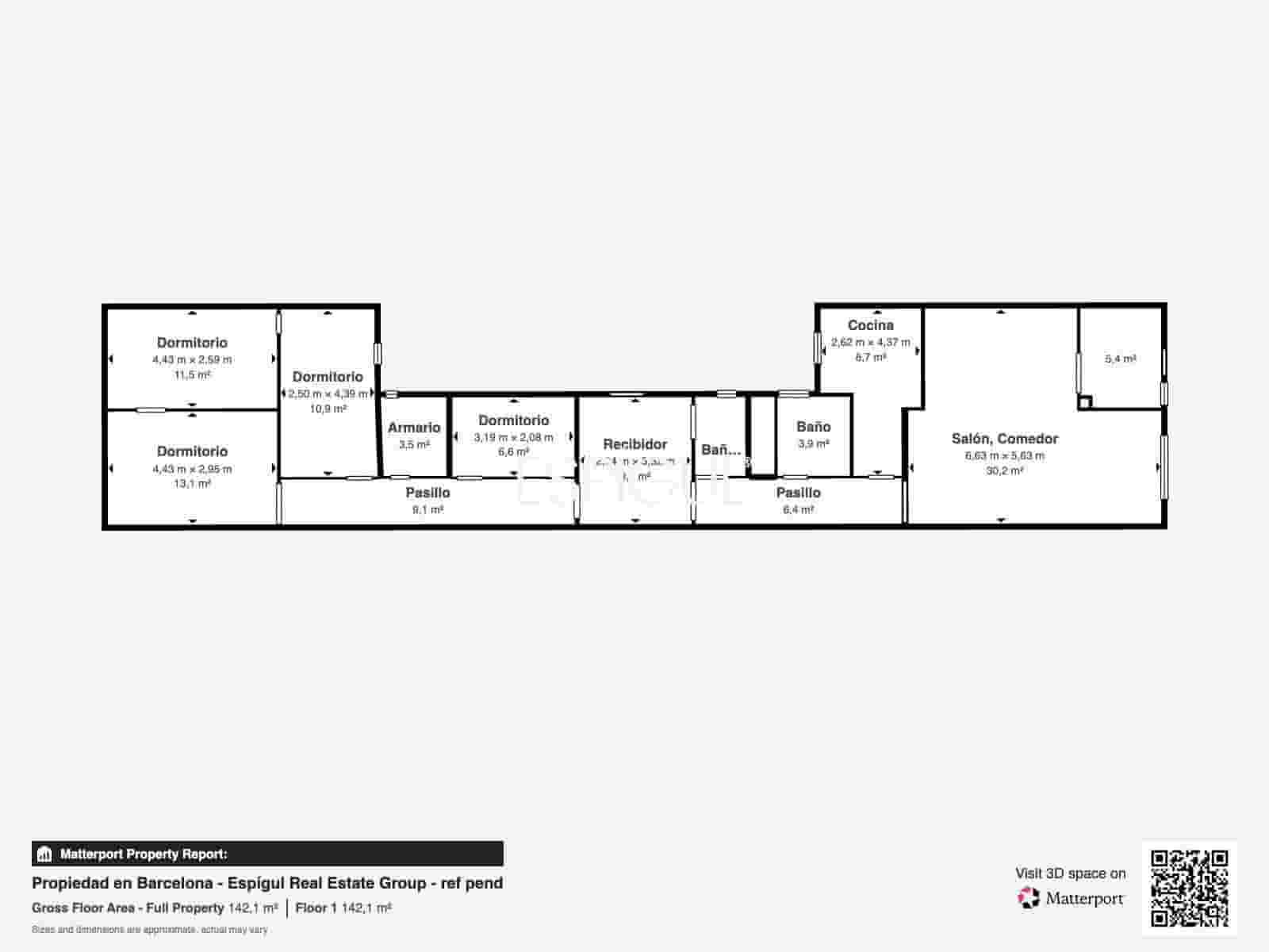 4 bedroom Flat for sale in Barcelona city - € 800,000 (Ref: 10016433)