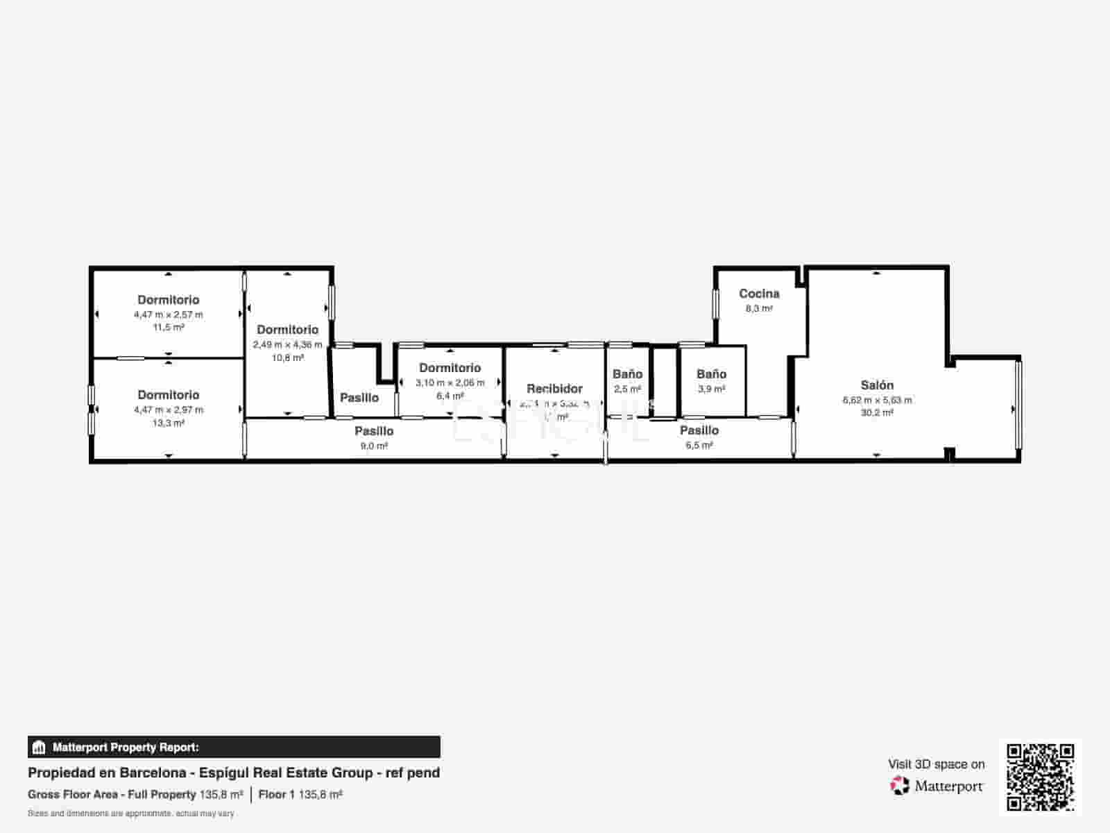 4 bedroom Flat for sale in Barcelona city - € 850,000 (Ref: 10016436)