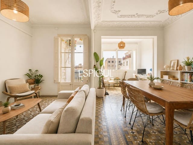 4 sypialnia Mieszkanie na sprzedaż w La Dreta de L'Eixample, Miasto Barcelona - 850 000 € (Ref: 10016436)