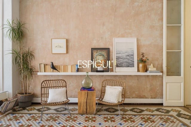 4 chambre Appartement à vendre à La Dreta de L'Eixample, Barcelone ville - 1 100 000 € (Ref: 10016437)