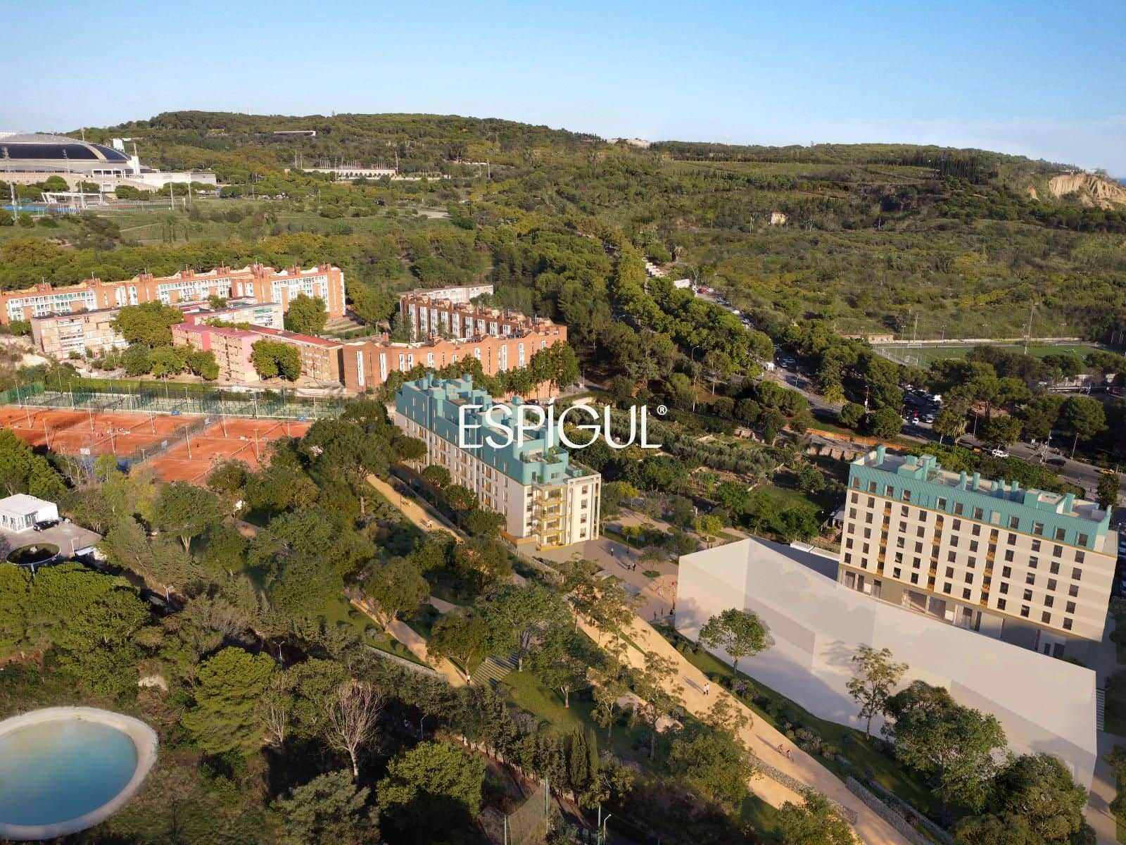 2 bedroom Flat for sale in Barcelona city with pool - € 545,000 (Ref: 10016438)
