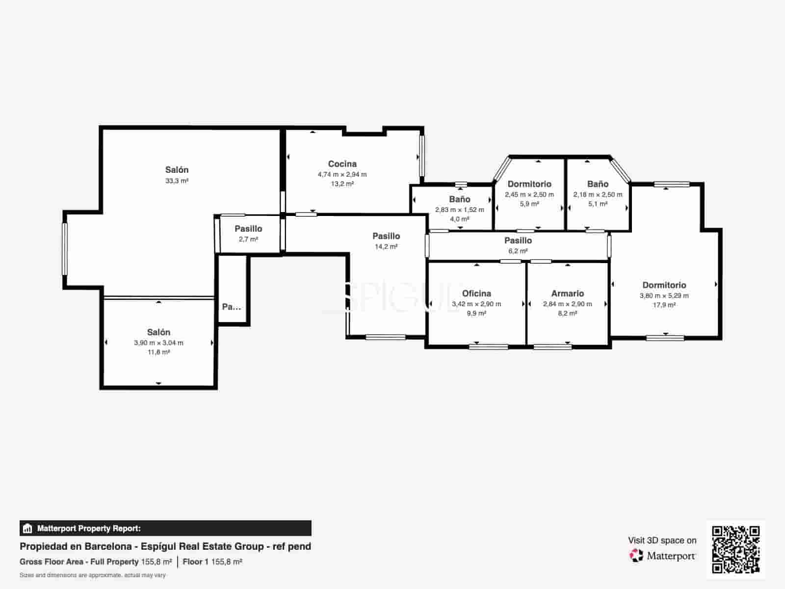 4 sypialnia Mieszkanie na sprzedaż w Miasto Barcelona - 890 000 € (Ref: 10016445)