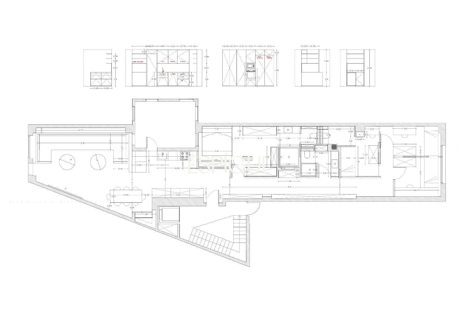 3 sovrum Lägenhet till salu i Barcelona stad med garage - 1 140 000 € (Ref: 10016447)
