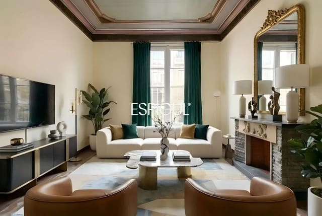 2 bedroom Flat for sale in La Dreta de L'Eixample, Barcelona city - € 595,000 (Ref: 10016460)