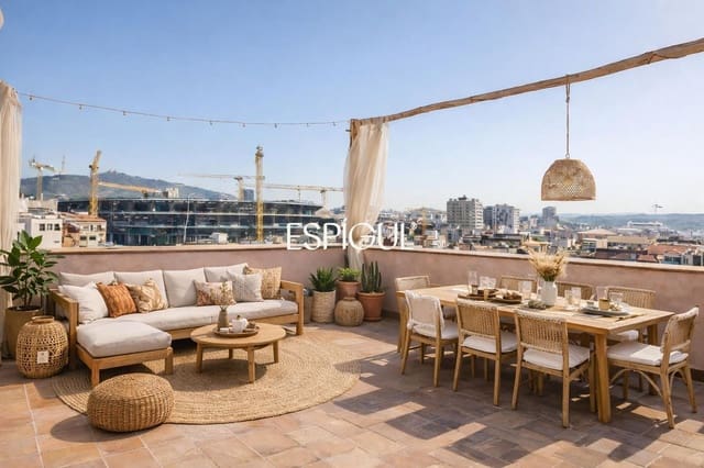 3 Zimmer Penthouse zu verkaufen in La Maternitat i Sant Ramon, Barcelona Stadt - 510.000 € (Ref: 10016463)
