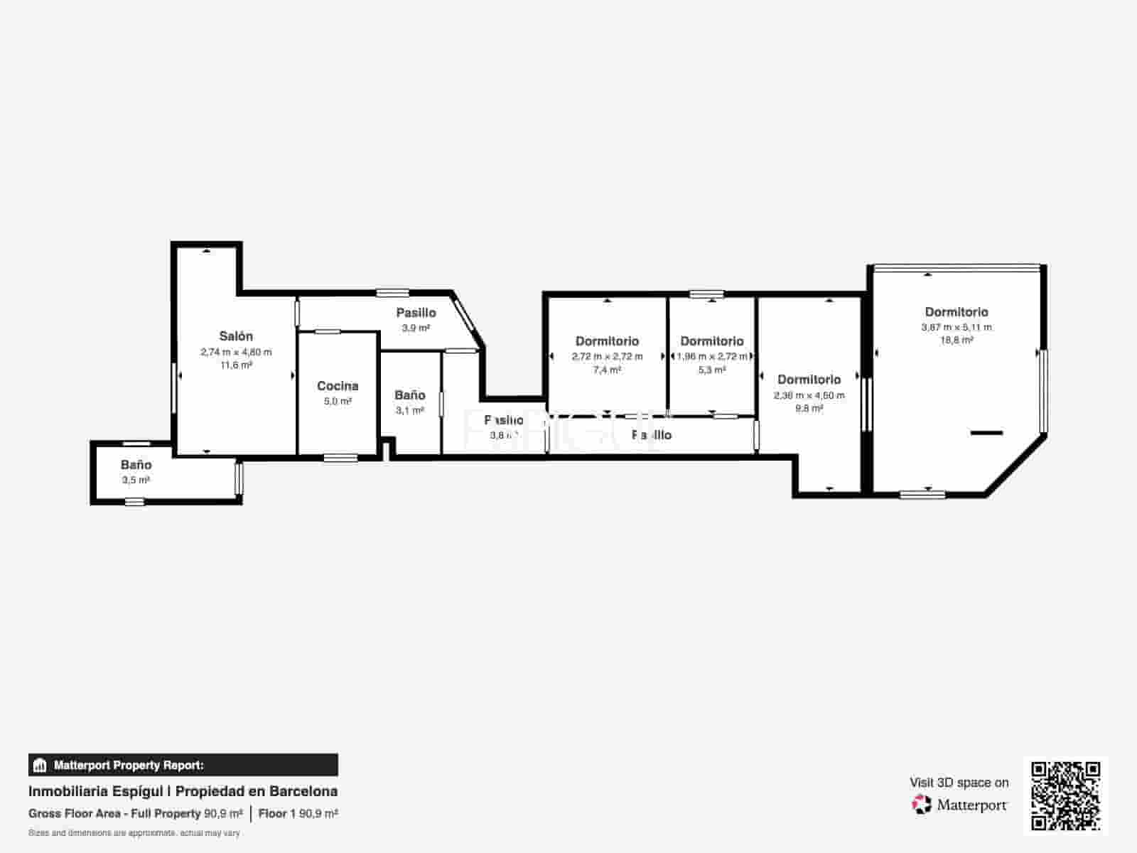3 Zimmer Penthouse zu verkaufen in Barcelona Stadt - 510.000 € (Ref: 10016463)