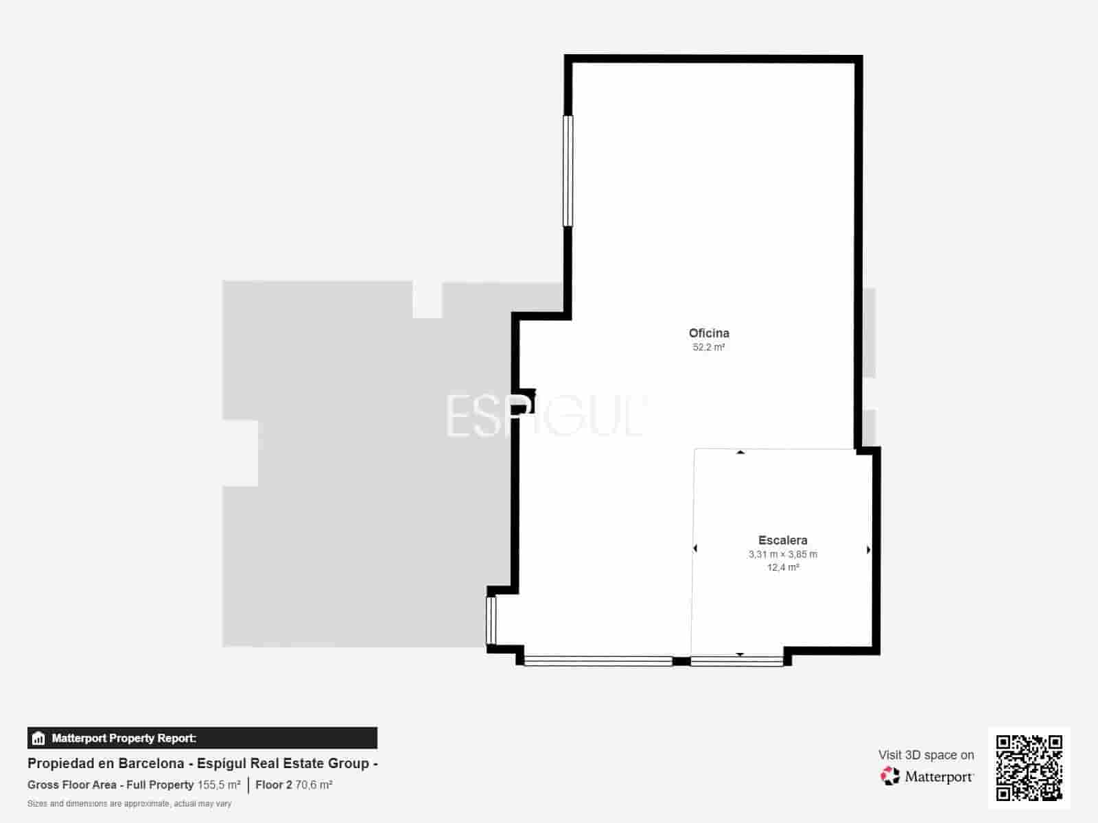Office for sale in Barcelona city - € 780,000 (Ref: 10016464)