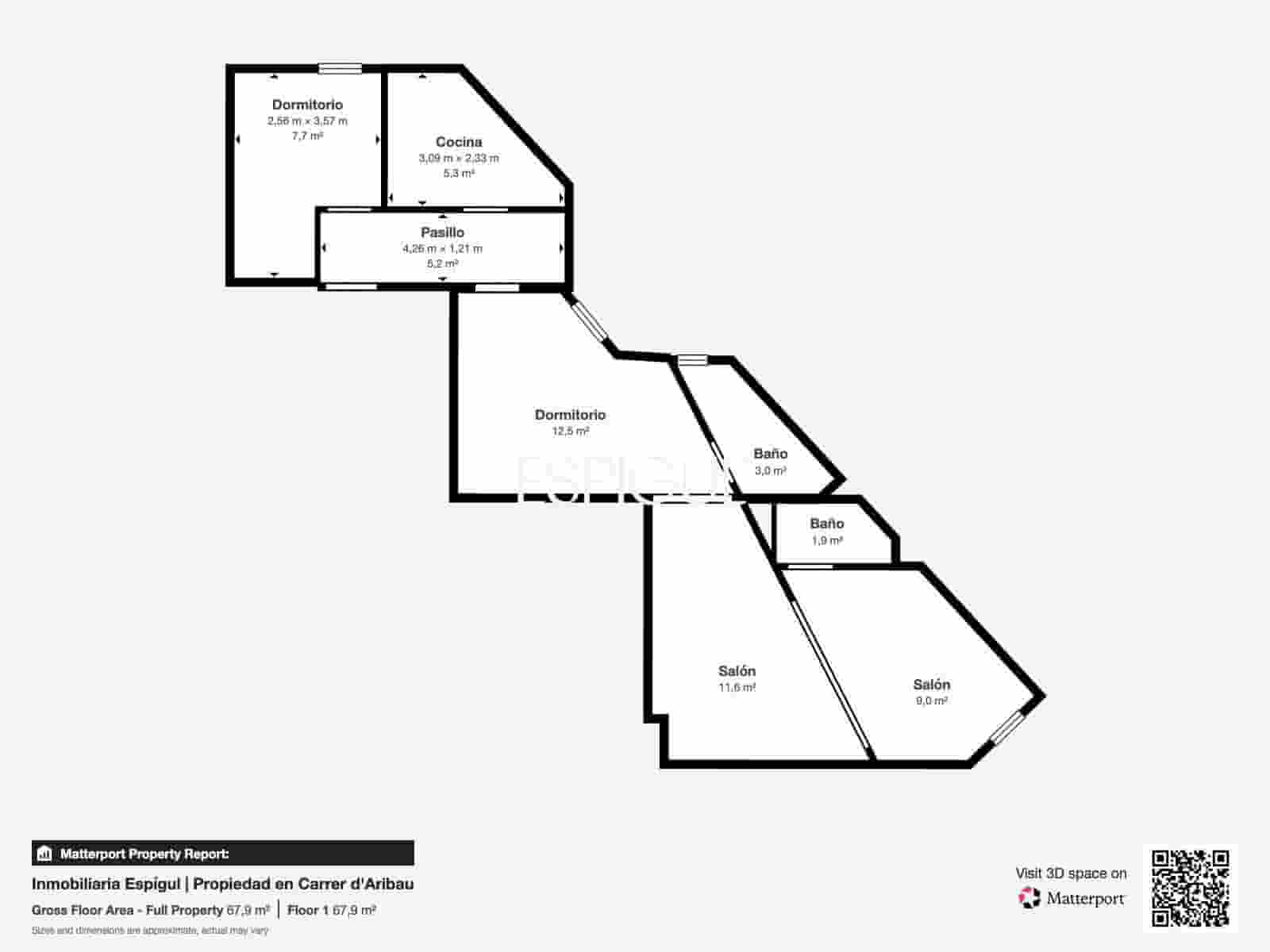 Piso de 2 habitaciones en Barcelona ciudad en venta - 525.000 € (Ref: 10016469)