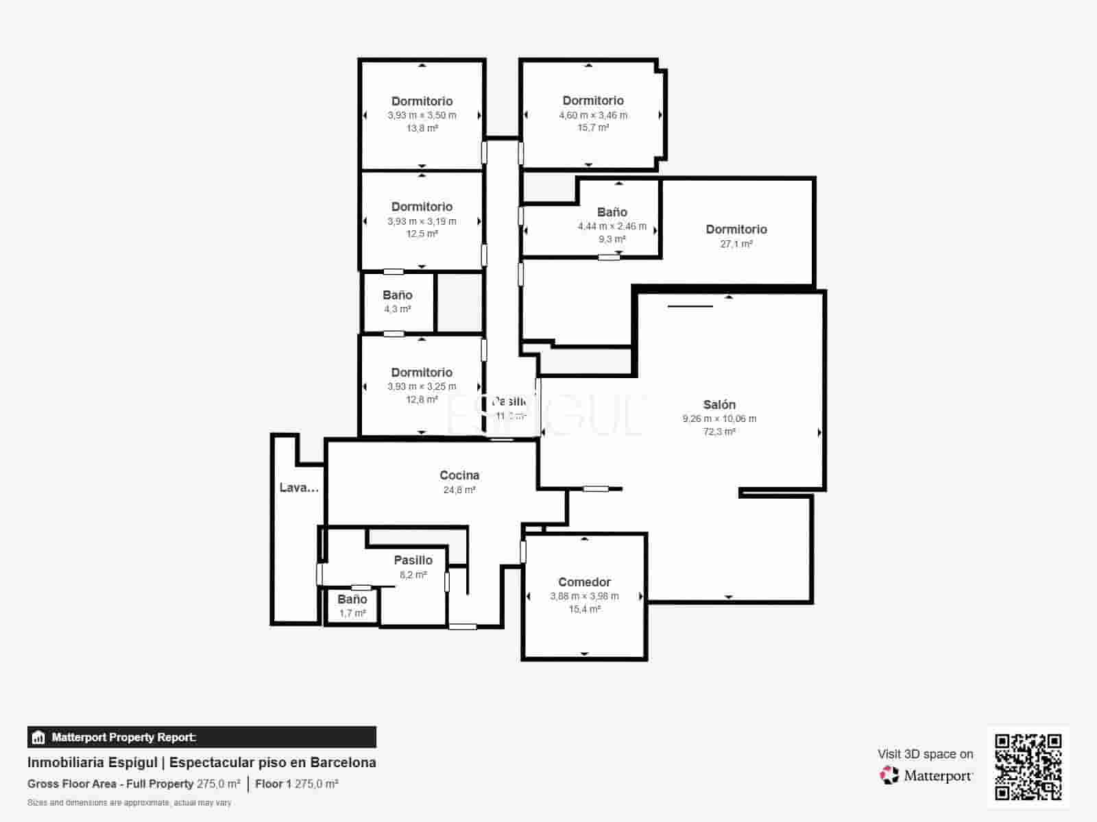 5 bedroom Flat for sale in Barcelona city with garage - € 2,800,000 (Ref: 10016470)