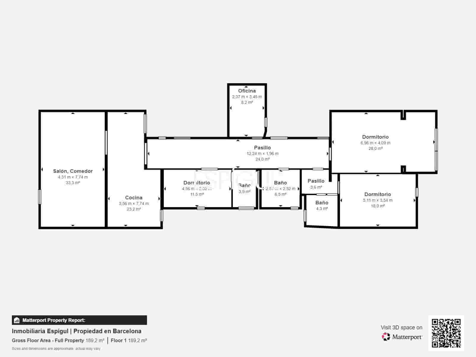4 makuuhuone Asunto myytävänä paikassa Barcelona kaupunki - 1 790 000 € (Ref: 10016477)