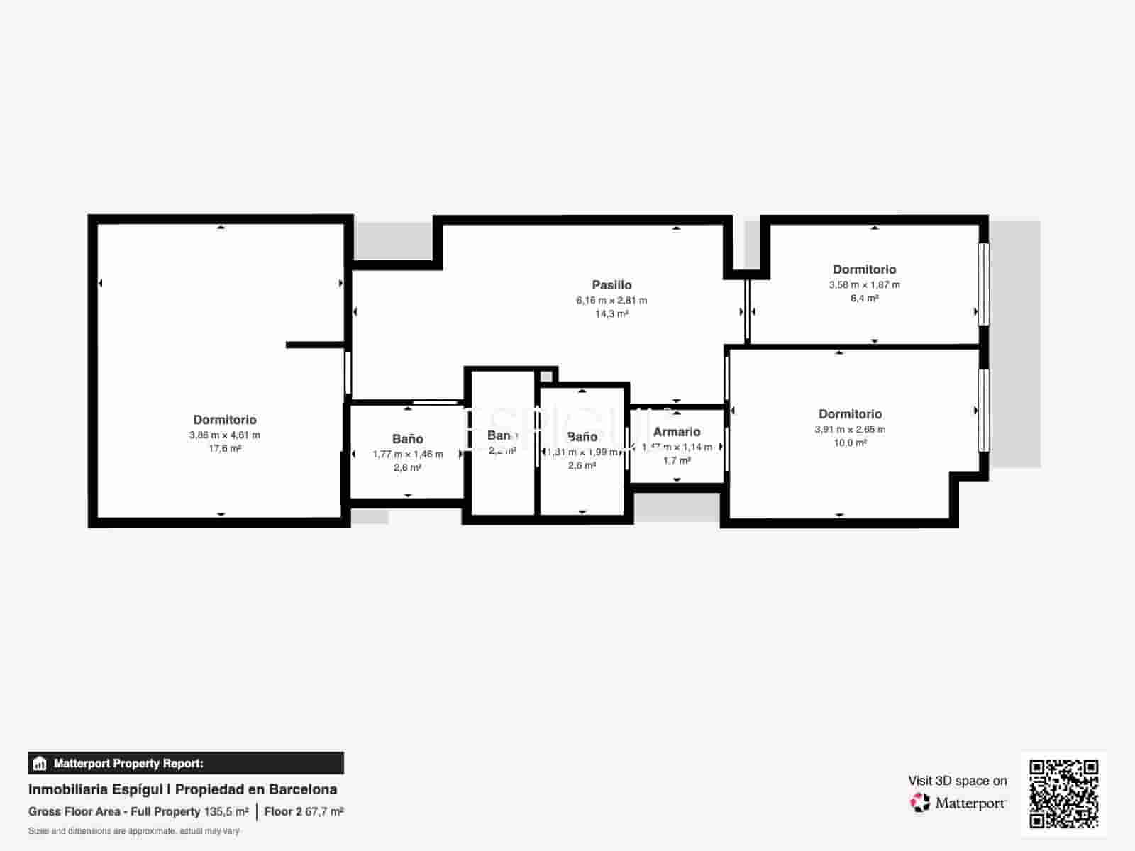 3 soverom Leilighet til salgs i Barcelona by - € 699 000 (Ref: 10016478)