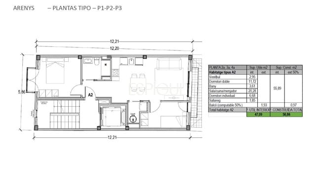 Building Plot for sale in La Teixonera, Barcelona city - € 630,000 (Ref: 10016481)